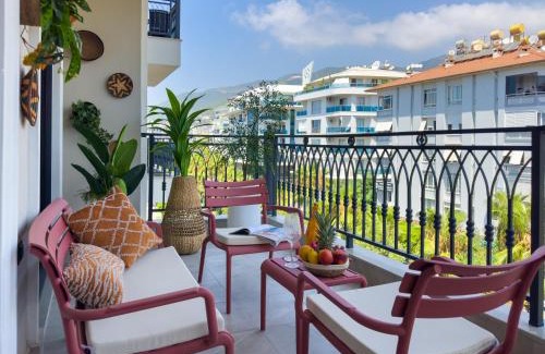 Alanya Apartment | Qoople Elite 4 Elysee 29 apartment Boho style in Premium location