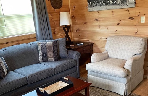 Tryon Cabin | Quaint cabin with A/C, Wifi, close to wineries!