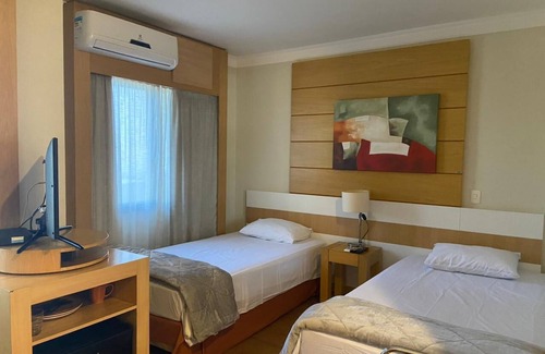 Vila Congonhas Hotel | Quarto Duplo Pertinho do Aeroporto de Congonhas