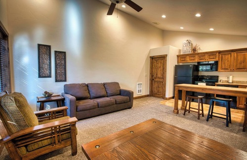 Island Park Cabin | Queen Suite at Ponds Lodge Cabin 31 Unit 1