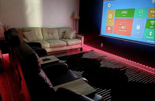 Forest Park House | Queen Suite - Attached Bath - Home Theater - Home Tub