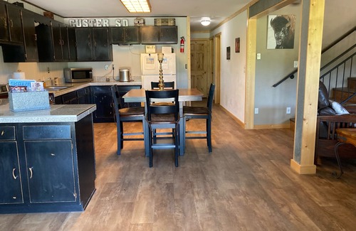 Custer House | Quiet country location on 5 acres -enjoy the beautiful evenings while you relax.