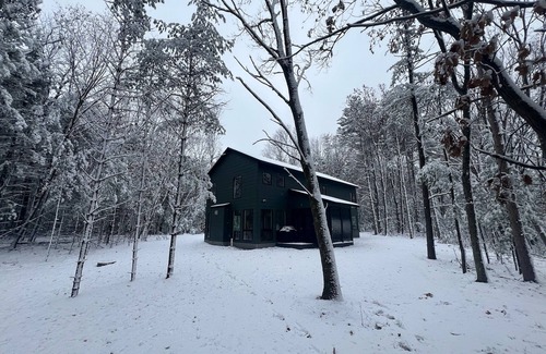 Wautoma Cabin | Quiet modern cabin on a small lake in the woods