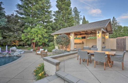 Sunset House | Redding Getaway with Hot Tub and Outdoor Kitchen!