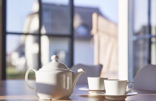 Kreptitz House | Reetland am Meer - Premium Reetdachvilla mit 3 Schlafzimmern, Sauna und Kamin F09