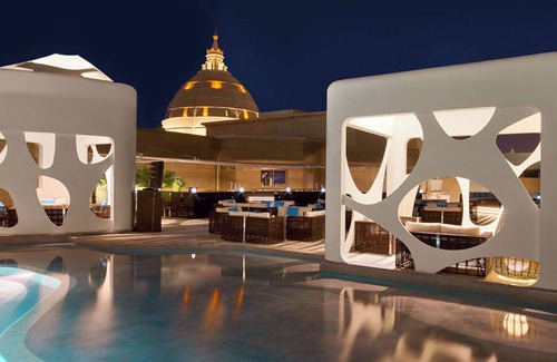 Sheikh Zayed Road Apartment | Regal Heights - 2 Bedrooms Sky Villa at Business Bay Dubai. Entertainment Space!