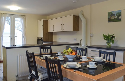 Knott End-on-Sea Cottage | Relax by the stream in the garden or visit the historic city of Lancaster.