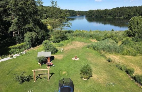 Alt Buchhorst Condo | Relax/work in quiet surroundings with lake view
