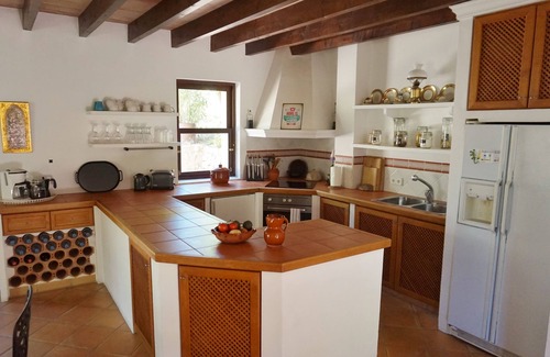 S'Arraco House | Relaxation in Mediterranean garden landscape at the large private pool