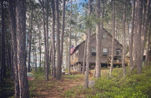 The Forks Cabin | Remote, off-grid island cabin in The Forks.
