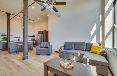 Cashton Apartment | Renovated Loft-Style Apartment in Downtown Cashton