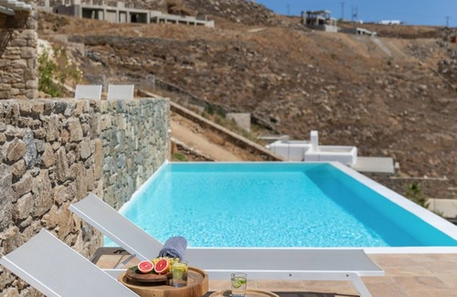 Fanari Villa | Renovated Luxury Oceanview Villa with Pool in Mykonos