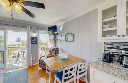 Isle of Palms Villa | Renovated villa with gorgeous ocean views, pool, grills, & great location