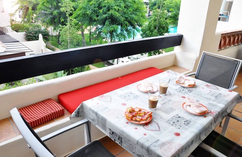 Manilva Apartment | Residential Duquesa Phase I, sunny, near the beach and all services