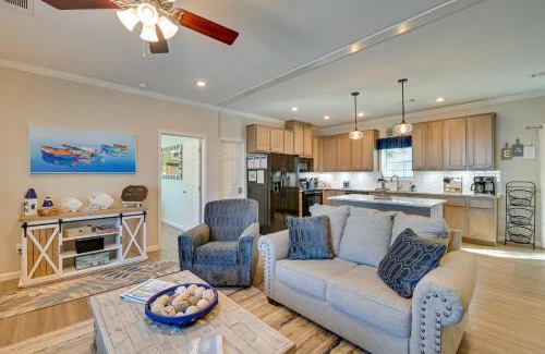 Garden City House | Resort Home about 1 Mi to Myrtle Beach Access!