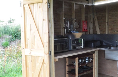 Saltburn-by-the-Sea Cabin | Restored circus wagon