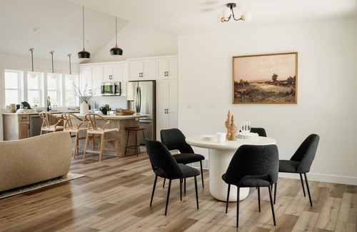 Egg Harbor House | Retreat Azure with Outdoor Hot tub - Mins to Egg Harbor Marina