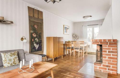 Bagarmossen Apartment | Retro Retreat with Modern Comforts