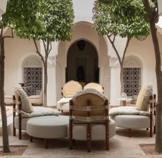 Sidi Ben Slimane El Jazouli Villa | Riad Djannaat Exceptional private riad pool staff