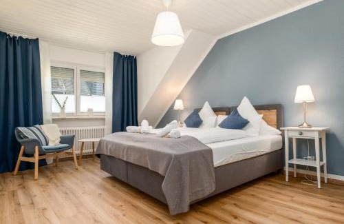 Klotten Apartment | Riesling Appartement for 2 - 4 People - Billiards - Balcony with Mosel View - Parking - Wine Barrel Bar - Fully Equipped Kitchen - Netflix - WaipuTV - 3 km from Cochem