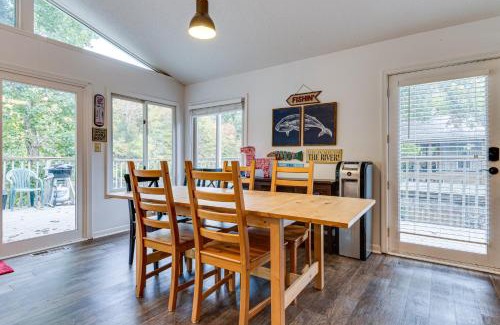 Rockfield House | Riverfront Brookston Retreat with Deck and River Tubes