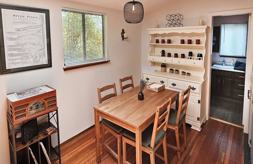 River Pines Cabin | Riverfront in Wine Country Cabin, Deck and Starlink