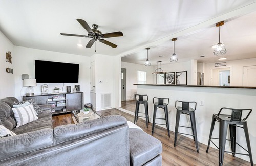 Royal House | Riverfront Royal Home w/Hot Tub & Fire Pits!