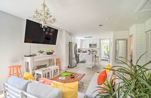 Foley Cottage | Riverside New Magnolia Springs Home w/Dock, Beach