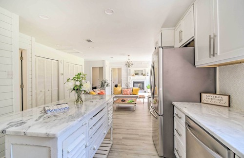 Foley Cottage | Riverside New Magnolia Springs Home w/Dock, Beach