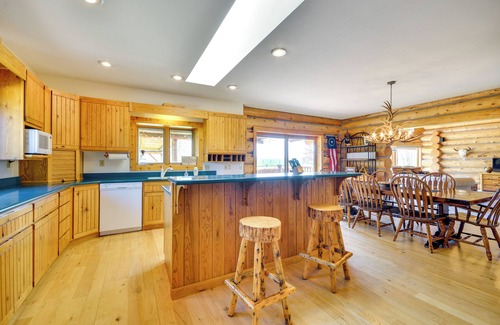 Roberts Cabin | Roberts A-Frame Log Cabin Near Red Lodge Mountain!