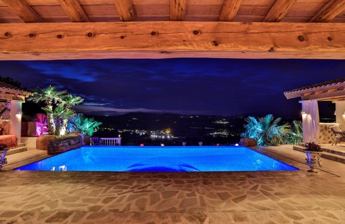 Santa Eulalia del Rio Villa | Romantic luxury villa close to Ibiza town with stunning view to sunset