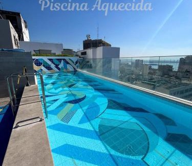 Centro Apartment | Rooftop com piscina, conforto a 15 min de Copacabana, ao lado do Museu do Amanhã