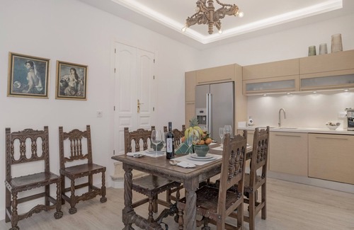 Alcala del Valle Apartment | Room 'Rubí' with Mountain View, Shared Terrace and Wi-Fi