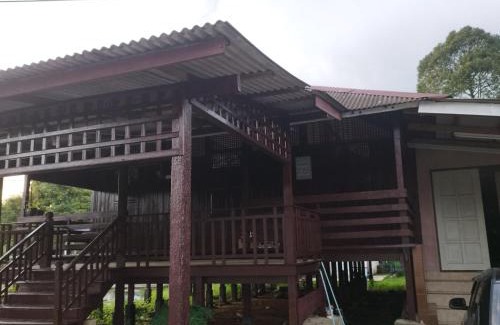 Kampung Wakaf Nyior Kembar House | Rumah Kayu Aboh