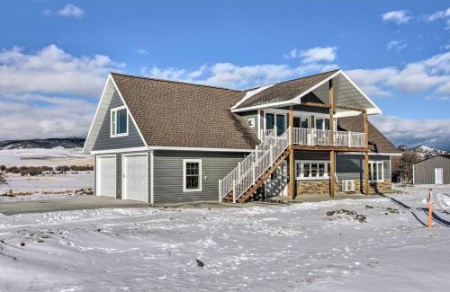 White Sulphur Springs House | Rural White Sulphur Springs Getaway with Deck!