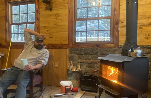 Kesley Cabin | Rustic Cabin w/pond. Secluded in the woods with walk in access.