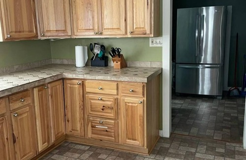 Fryburg House | Rustic Hogback Hideaway : Fire Pit : Grill