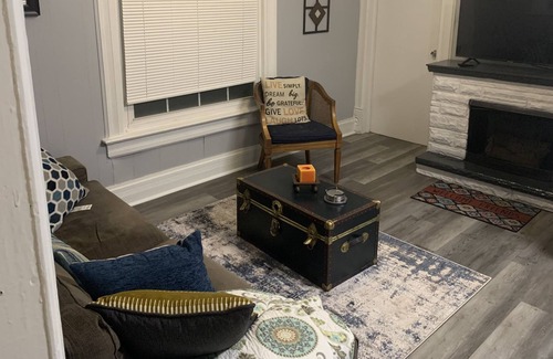 Canton Apartment | Rustic Modern Apt - Sleeps 4 - Near Everything!