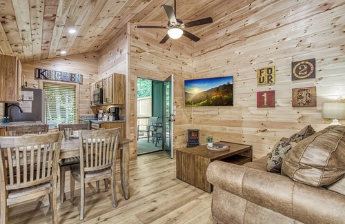 Cosby Cottage | Rustic Retreat-Pickleball Court, Creek, WIFI, Mountain Views, Starting at $79"