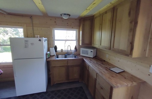 Aitkin Cabin | Rustic, secluded 1 acre wooded property private dock on Fleming lake