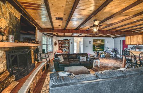 Valley House | Rustic Valley Cottage with Swim Dock on Lake Harding