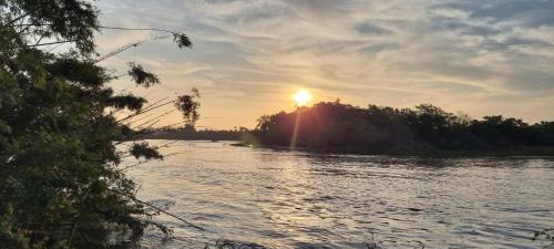 Passo de Torres House | Sítio com piscina Hidromassagem com acesso ao Rio Mampituba