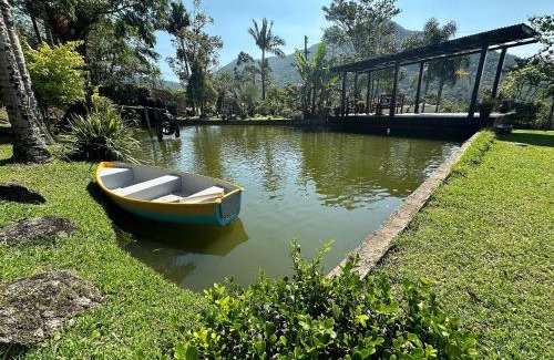 Canelinha House | Sítio Morada do Pai com Piscina - CTG Silva Neto