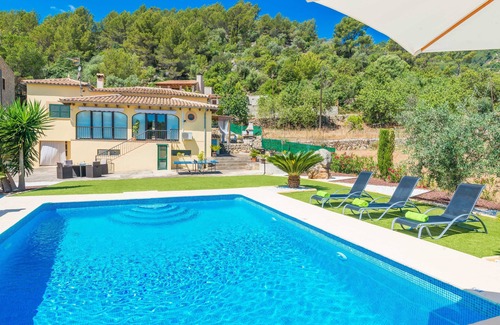 Mancor de la Vall Villa | SA TANCA (MANCORINA) - Villa with private pool in Mancor de la Vall. Free WiFi