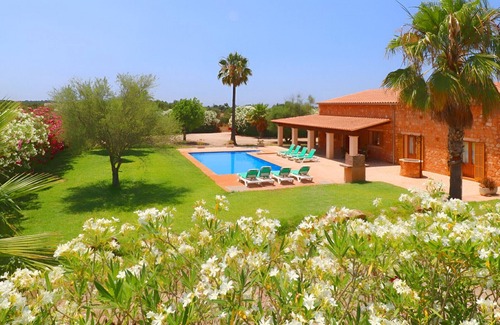 Campos Villa | Sa Vinya 405 fantastic rustic finca with private pool, terrace, garden and air conditioning