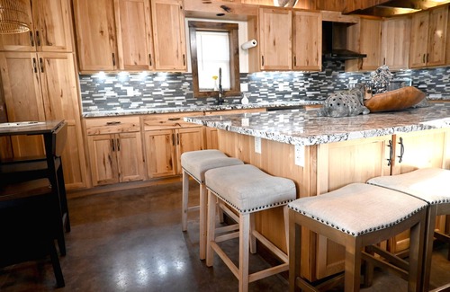 Fall River House | Safari-Theme Lodge w/Hot Tub at Fall River Lake for Family, Hunting or Fishing!