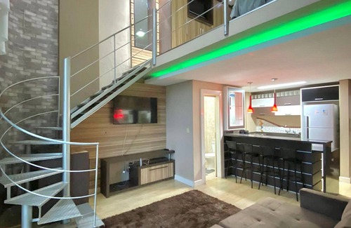 Czerniewicz Condo | Saint Sebastian Flat 612 - Até 4 pessoas com hidro no centro