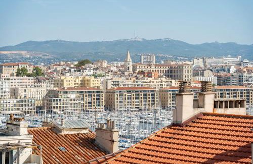 Le Pharo Apartment | Saint Victor, double terrasse vue sur le vieux port