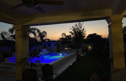 Santiago de los Caballeros Villa | Santiago Sunset Paradise with double falls