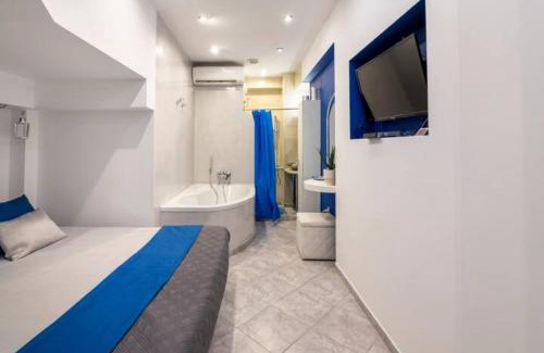 Mousio Apartment | Santorini Style at Nathional Archeological museum of Athens,Greece